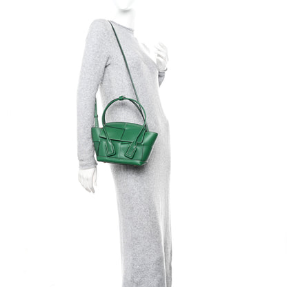 Bottega Veneta French Calfskin Maxi Intrecciato Arco 33 Racing Green 2 of 10