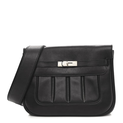 Hermes Swift Grain d'H Sac Berline 28 Black 1 of 10