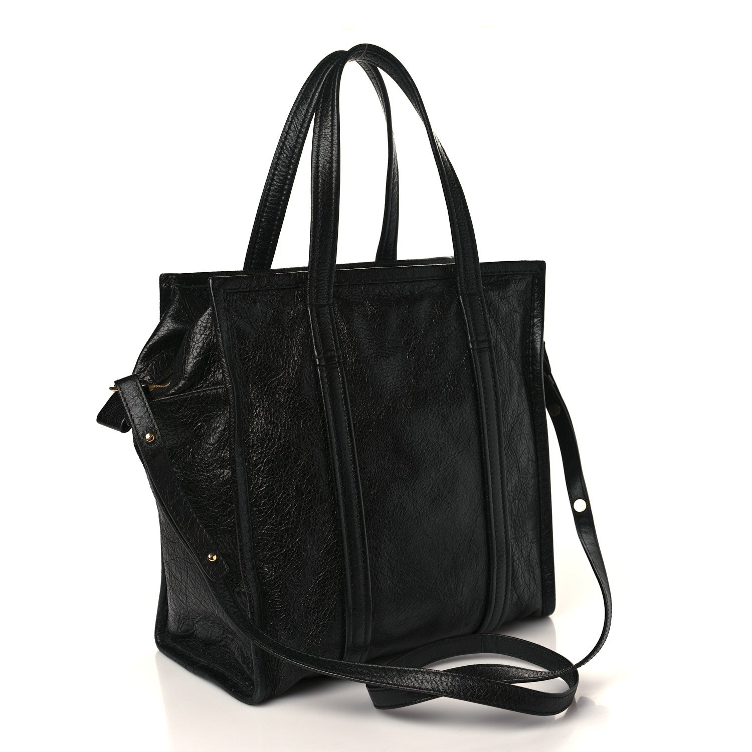 Balenciaga Agneau Small Bazar Shopper Tote Black 2 of 8