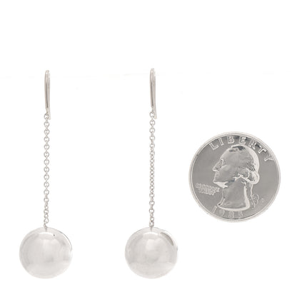 Tiffany Sterling Silver 14mm HardWear Ball Hook Earrings 2 of 4