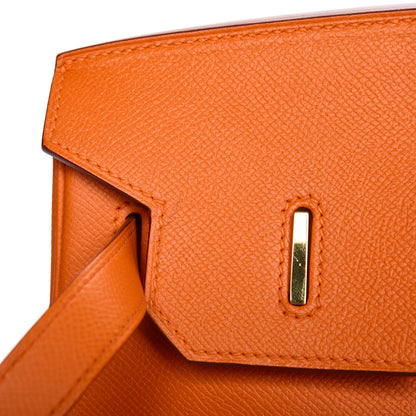Hermes Epsom Birkin 35 Orange 16 of 30