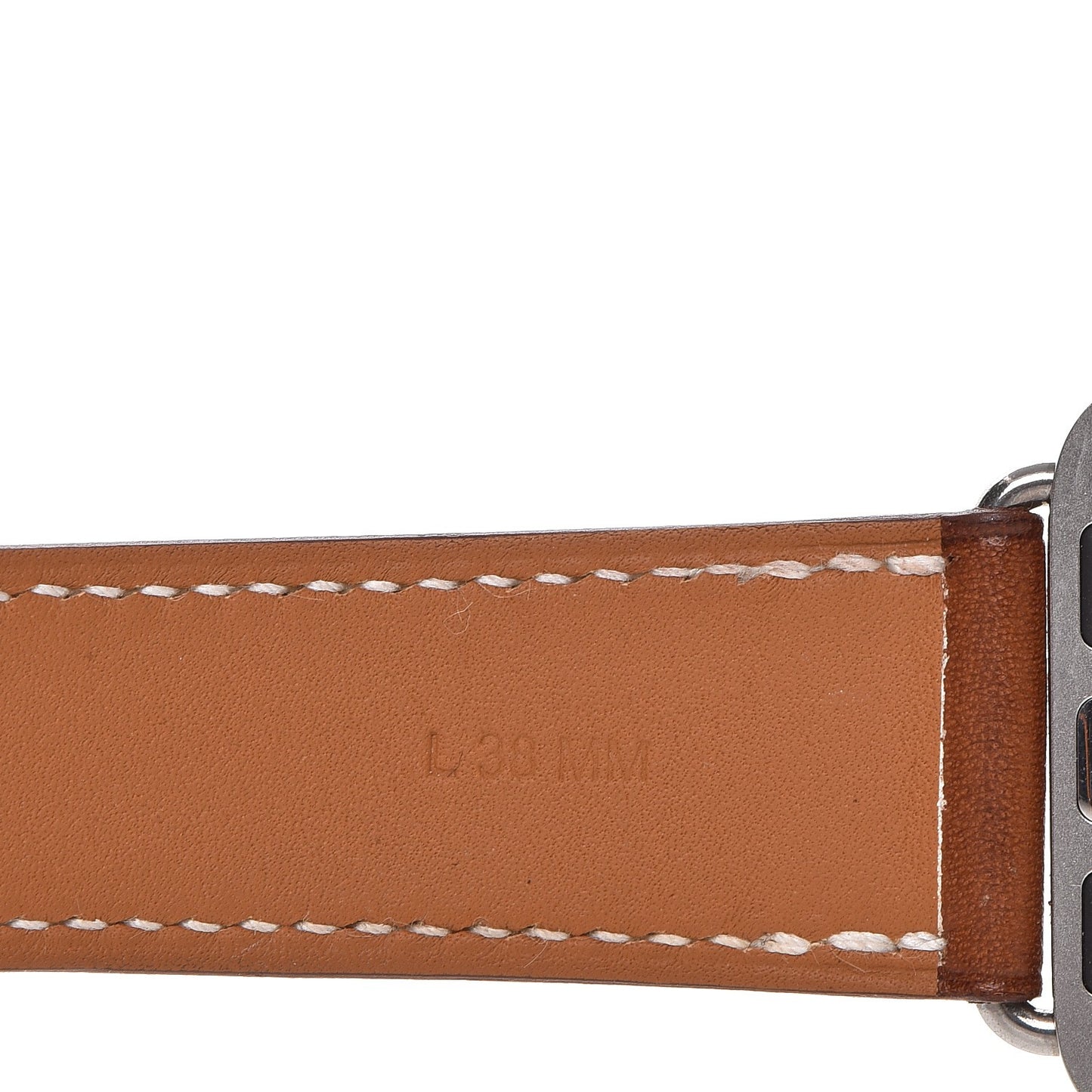 Barenia 38mm Apple Watch Double Tour Fauve