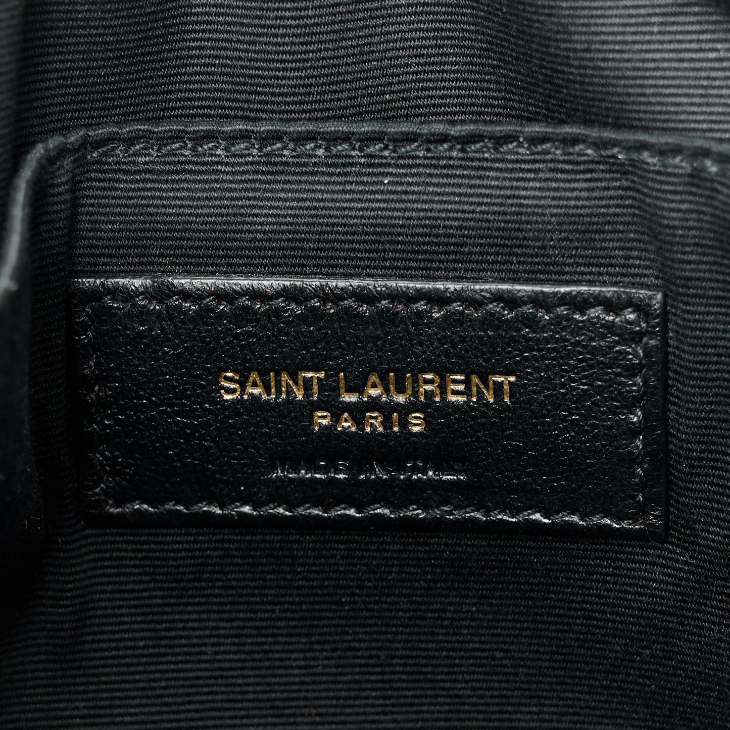 Calfskin Matelasse Monogram Lou Camera Bag Black