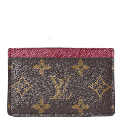 Louis Vuitton Monogram Card Holder Fuchsia 1 of 8