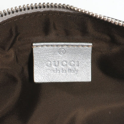Gucci Guccissima New Britt Wristlet Silver 6 of 7