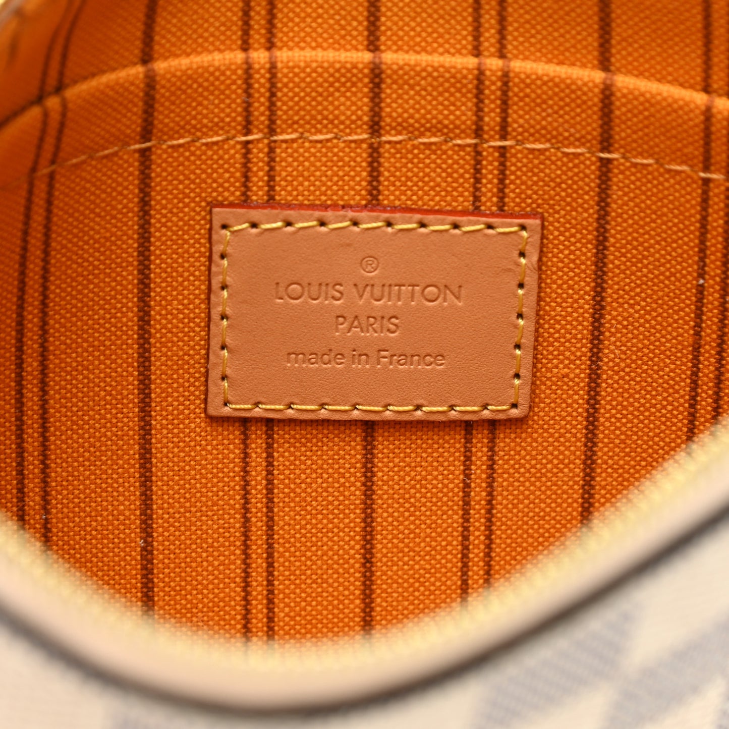 Damier Azur Braided Neverfull MM GM Pochette