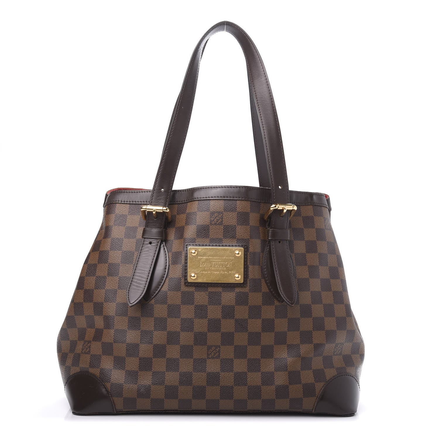 Louis Vuitton Damier Ebene Hampstead MM 1 of 21