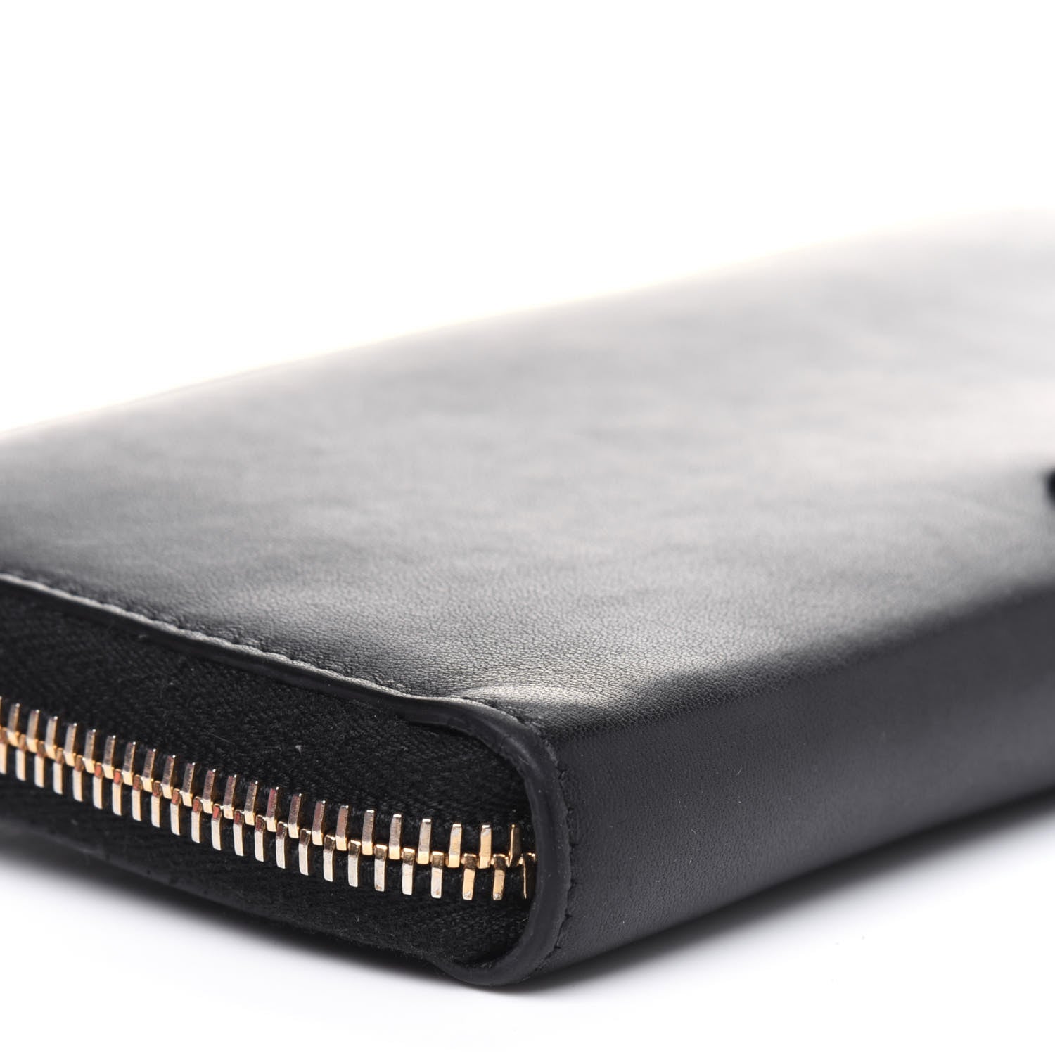 Saint Laurent Calfskin Classic Y Ligne Zip Wallet Black 14 of 19