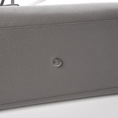 Saint Laurent Grained Calfskin Small Sac De Jour Fog 18 of 32