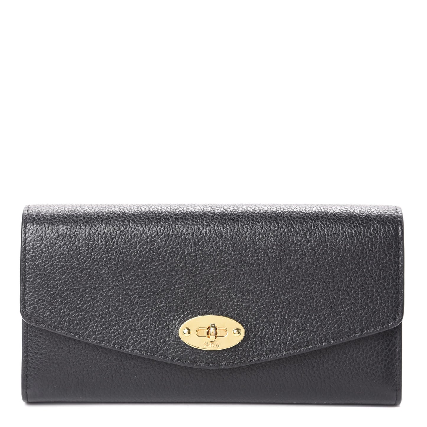 Small Classic Grain Darley Wallet Black