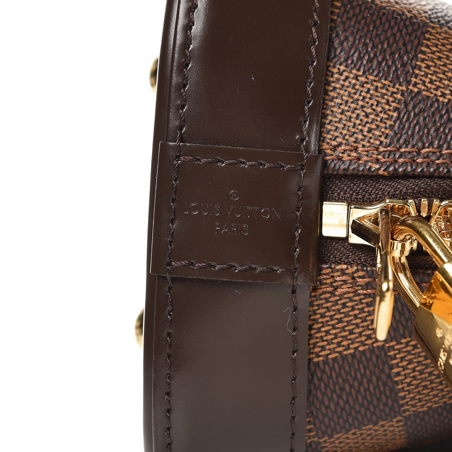 Louis Vuitton Damier Ebene Alma BB 7 of 8