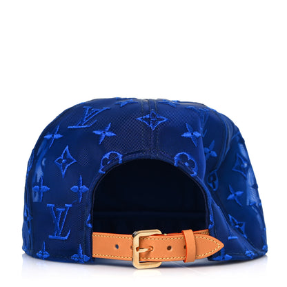Louis Vuitton Mesh Embroidered Everyday LV Cap 58 Blue 5 of 8