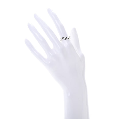 Tiffany Sterling Silver Paloma Picasso Narrow Olive Leaf Band Ring 52 6 2 of 5