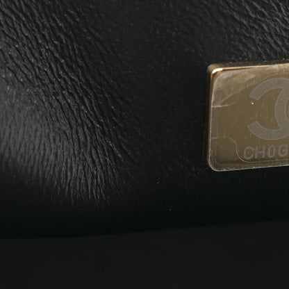 Chanel Lambskin Quilted Mini Crystal Top Handle Rectangular Flap Black 8 of 12