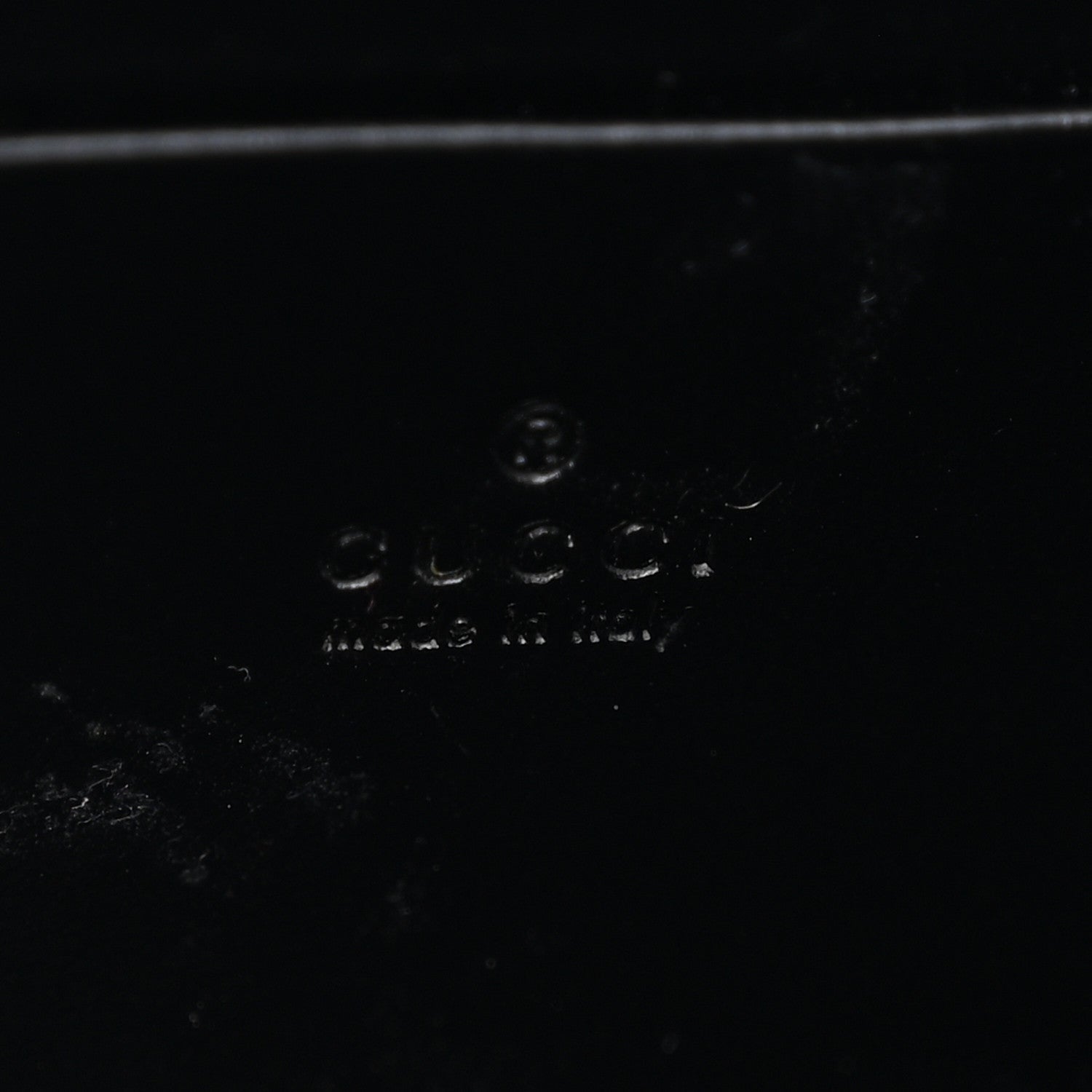 Gucci Calfskin Matelasse GG Marmont Chain Wallet Black 6 of 11