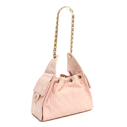 Chanel Caviar Quilted Small Chanel 25 Handbag Light Pink 3 of 10