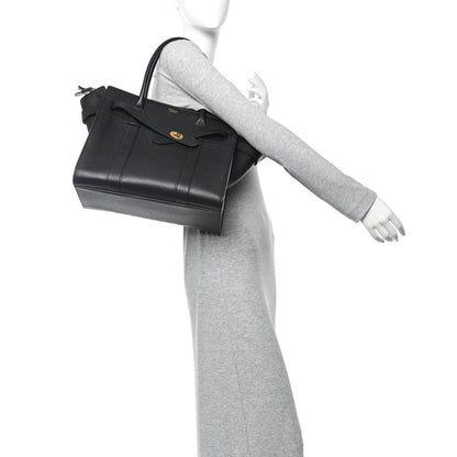 Mulberry Small Classic Grain Small Zipped Bayswater Black 2 of 9