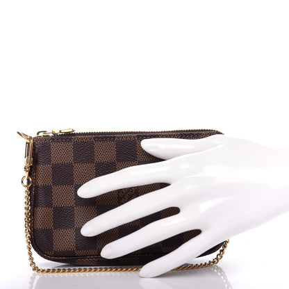 Louis Vuitton Damier Ebene Mini Pochette Accessories 2 of 11