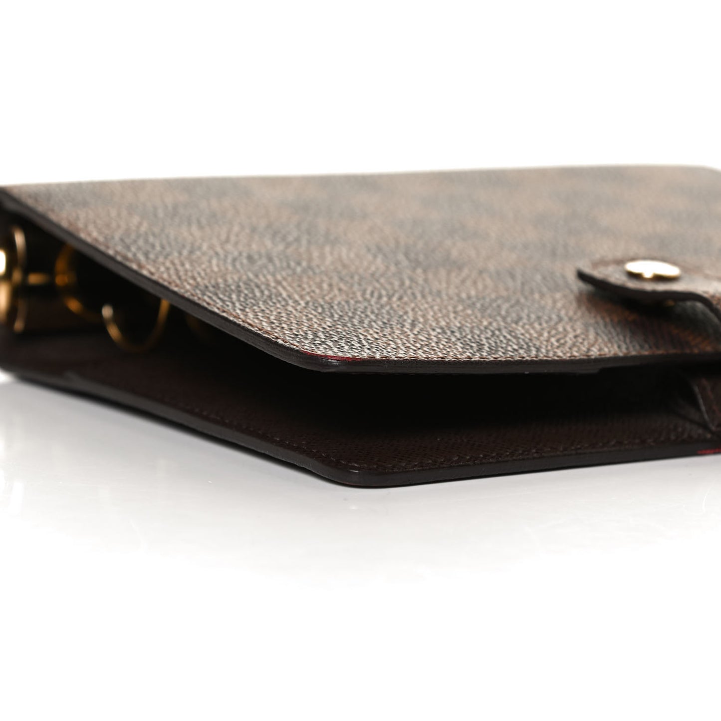 Damier Ebene Medium Ring Agenda Cover