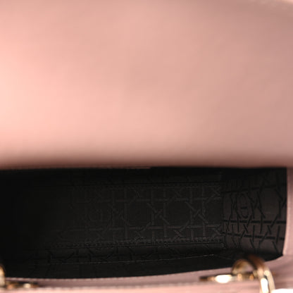 Christian Dior Lambskin Cannage Small My ABCDior Lady Dior Fard 5 of 11