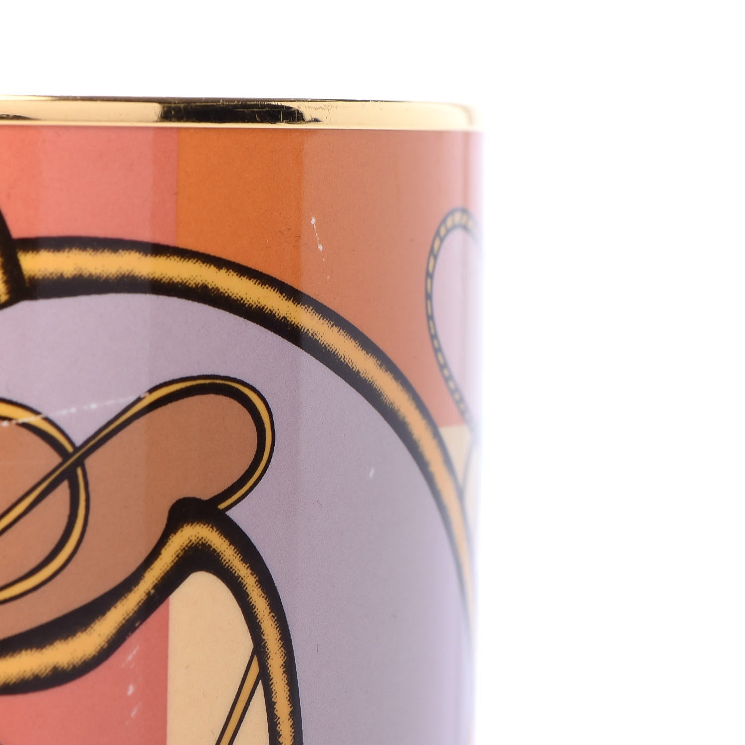 Hermes Enamel Printed Mega Wide Coup De Fouet Bracelet 65 5 of 10