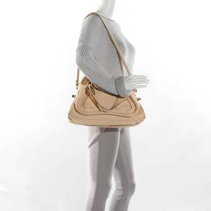 Chloe Calfskin Medium Paraty Biscotti Beige 2 of 14