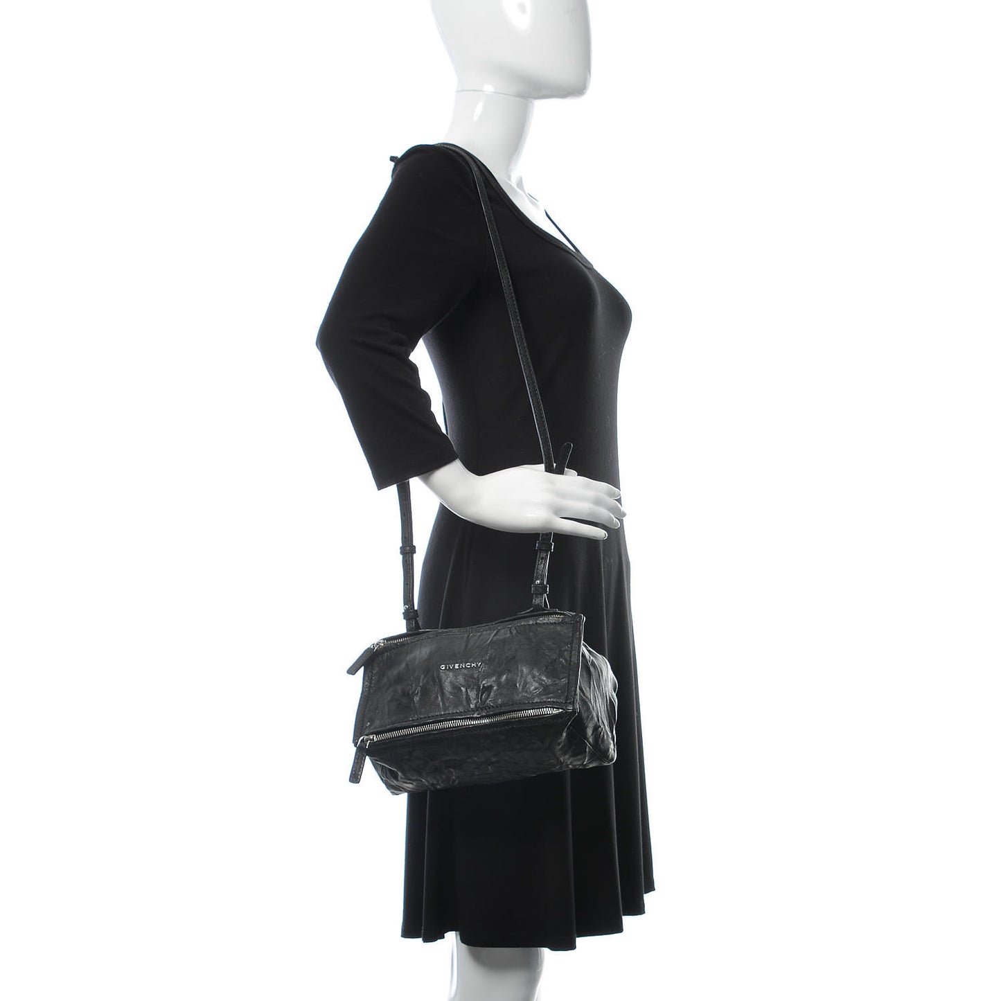 Tumbled Sheepskin Mini Pandora Black