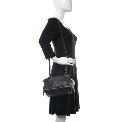 Givenchy Tumbled Sheepskin Mini Pandora Black 2 of 12