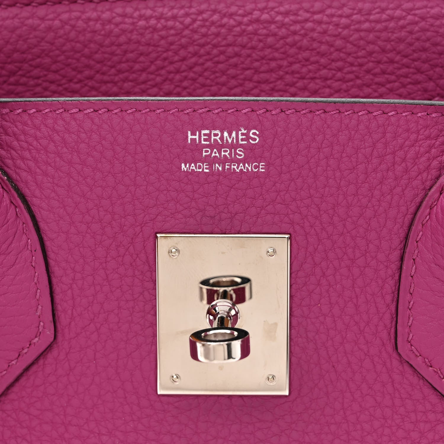 Hermes Togo Birkin 30 Rose Pourpre 6 of 11
