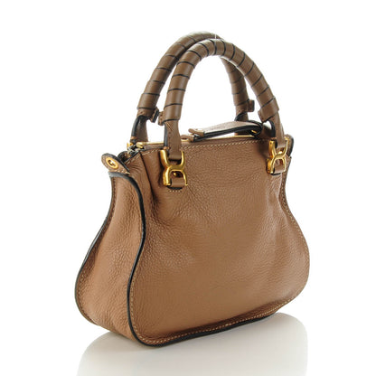Chloe Calfskin Mini Marcie Satchel Nut 3 of 10