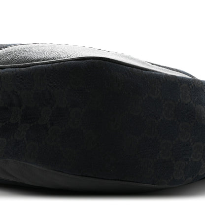 Gucci Monogram Medium Charlotte Hobo Black 10 of 11
