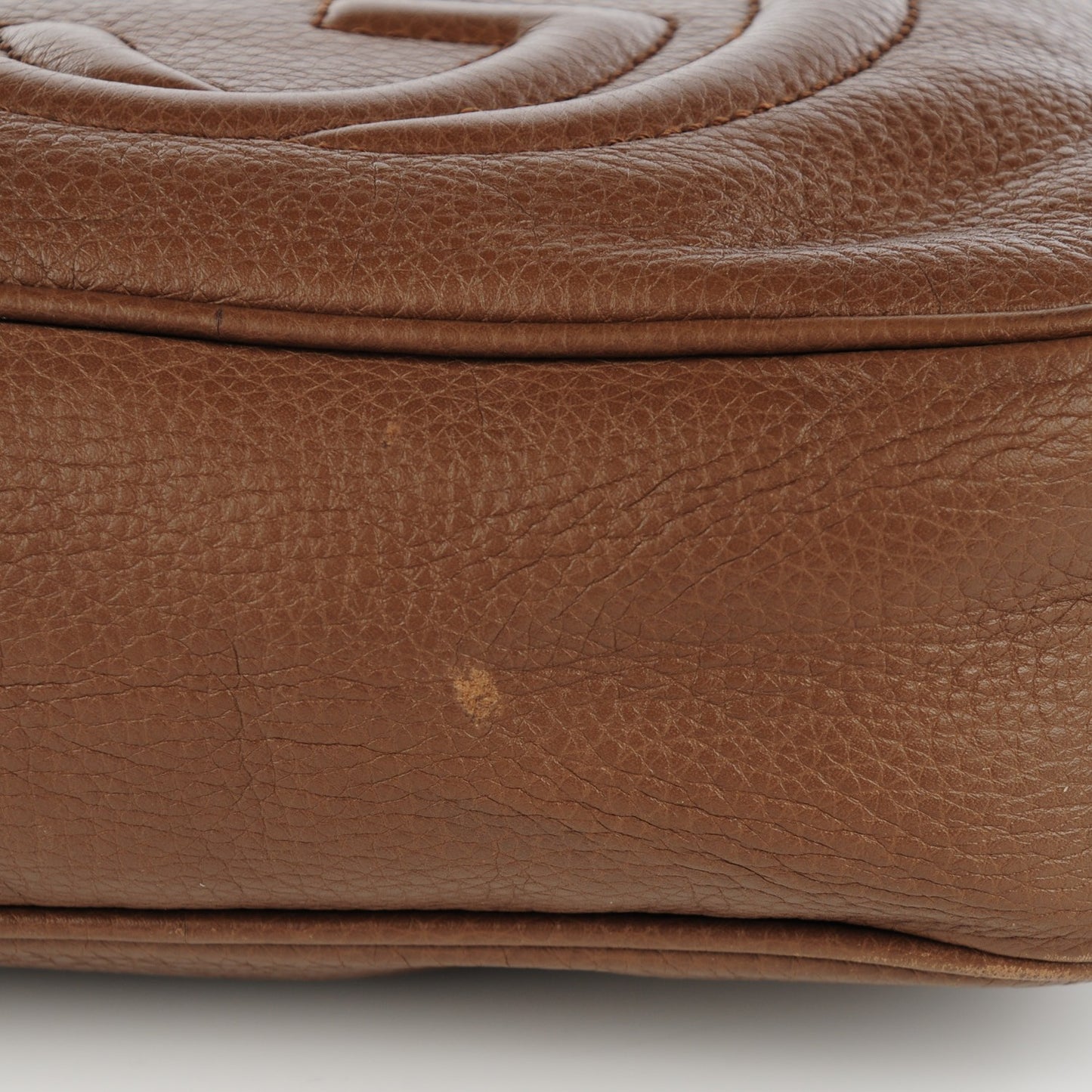 Cellarius Calfskin Small Soho Disco Bag Acero