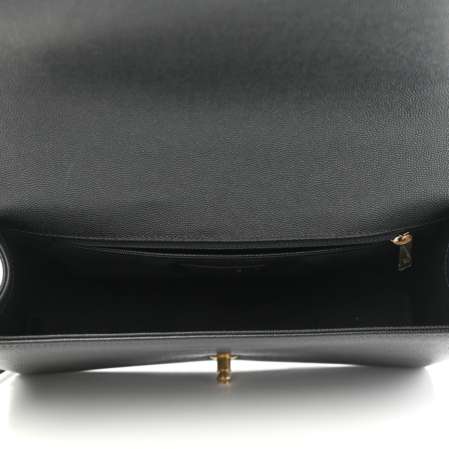 Chanel Caviar Quilted New Medium Boy Flap Black 5 of 9