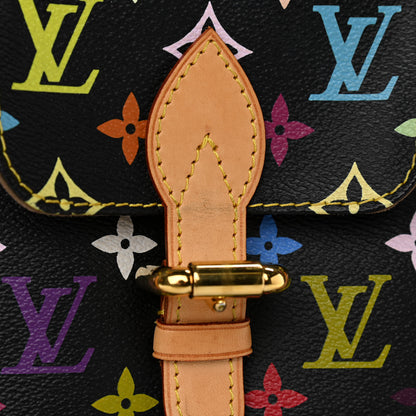 Louis Vuitton Monogram Multicolor Aurelia MM Black 11 of 13