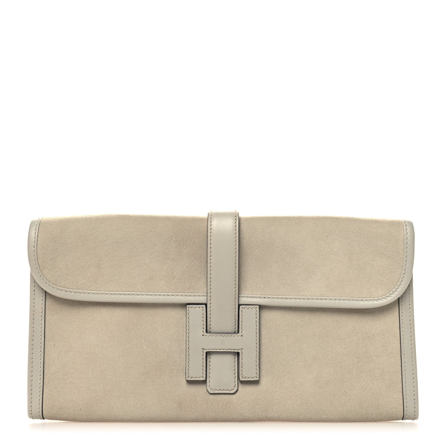 Hermes Veau Doblis Swift Jige Elan 29 Clutch Sauge 1 of 10