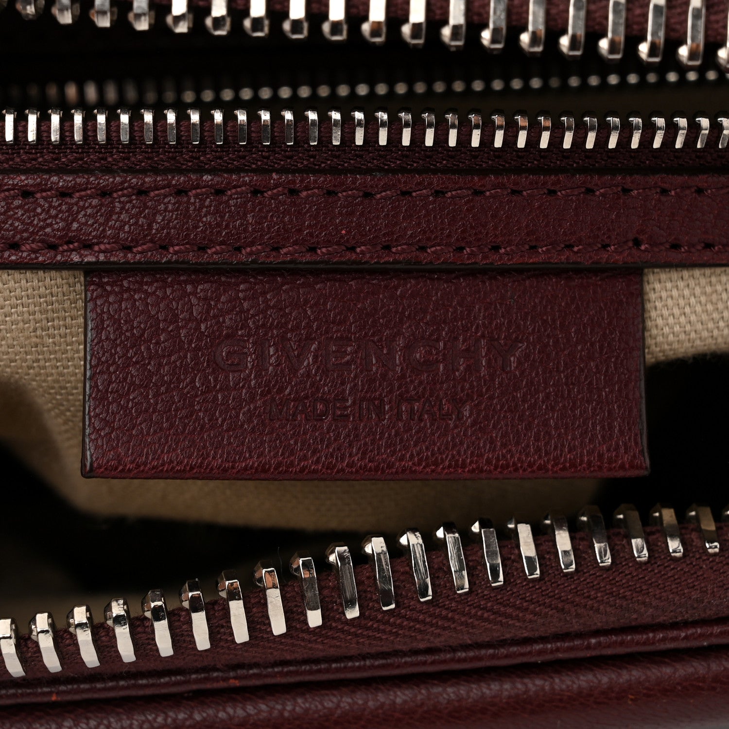Givenchy Sugar Goatskin Small Antigona Oxblood 6 of 10