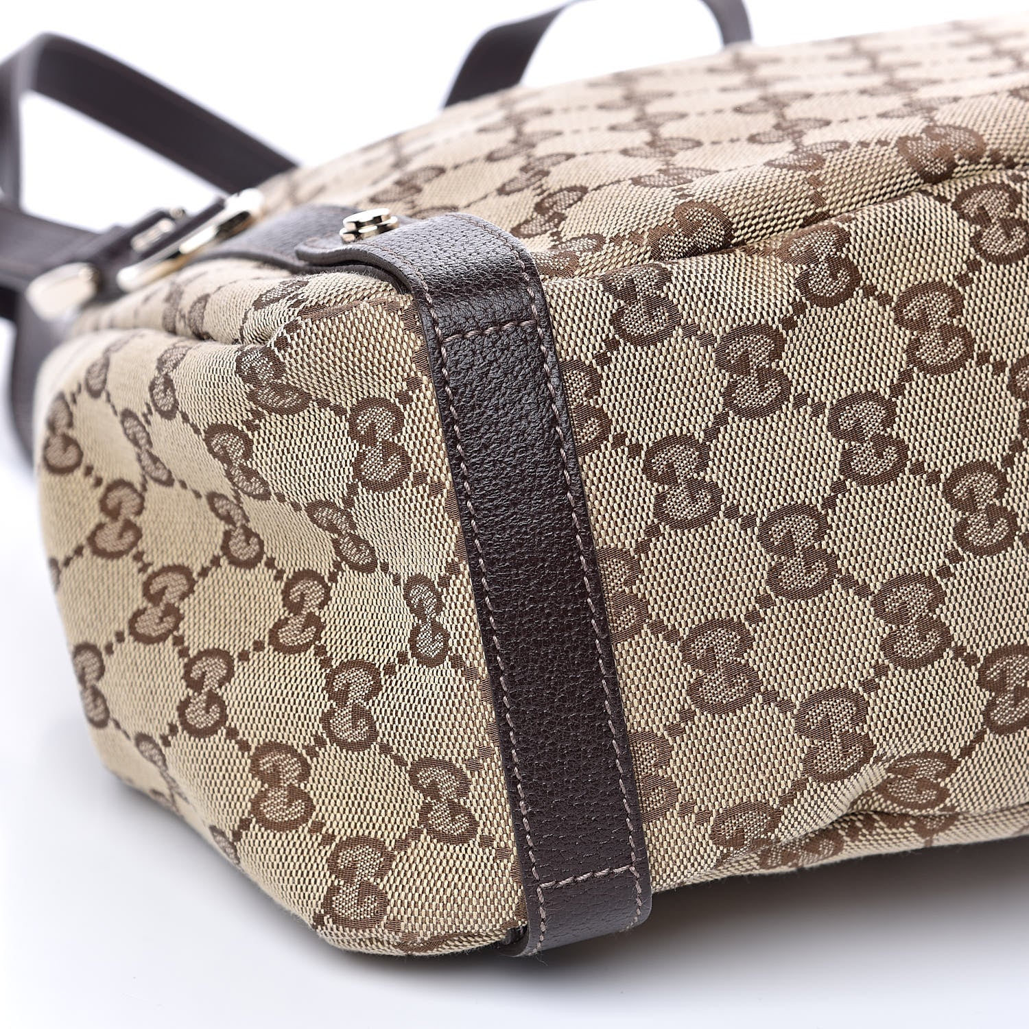 Gucci Monogram Medium Abbey Shoulder Bag Dark Brown 8 of 9