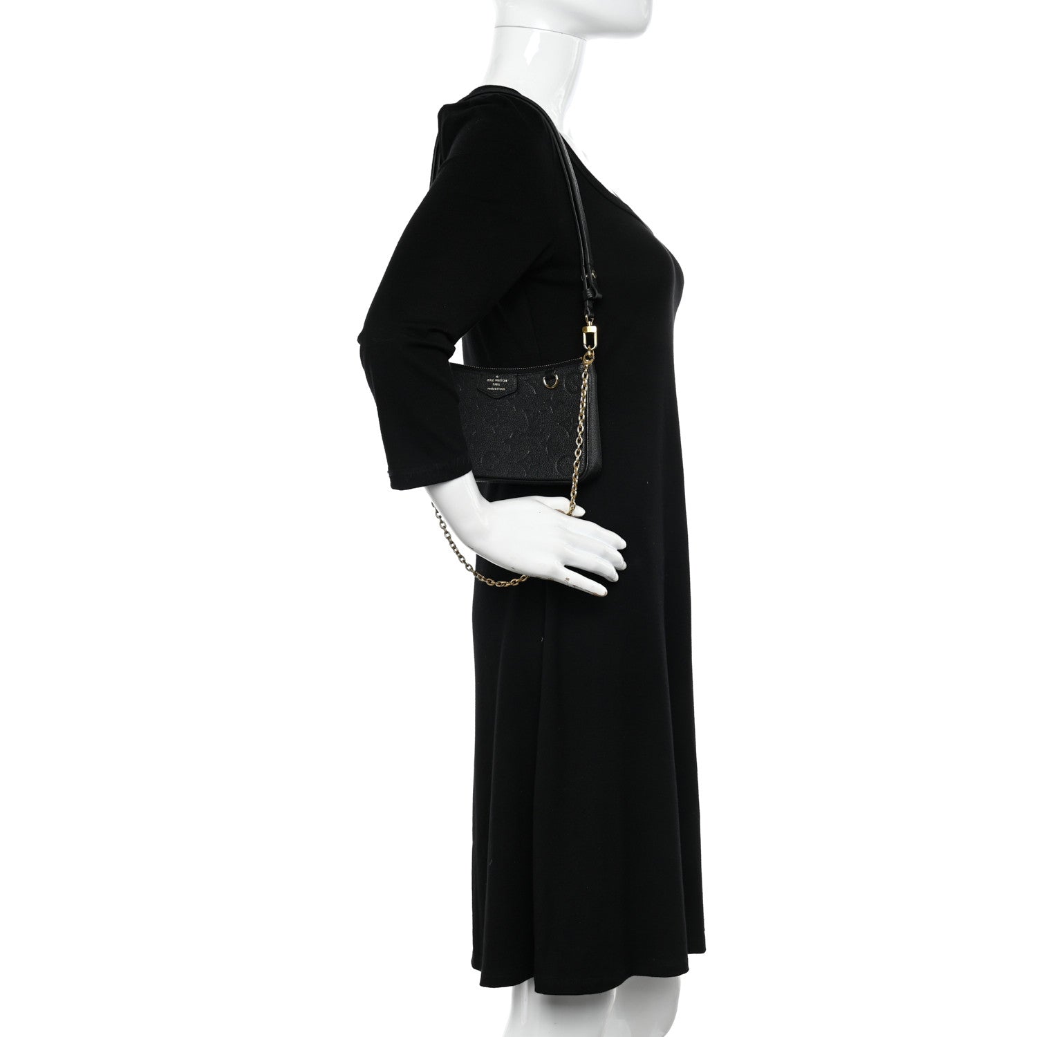 Louis Vuitton Empreinte Easy Pouch On Strap Black 2 of 9