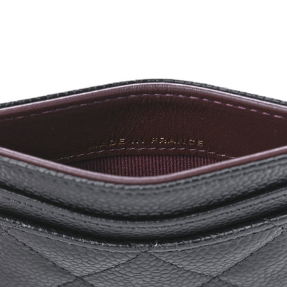 Chanel Caviar Quilted Card Holder Black 6 of 10