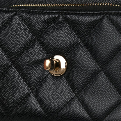 Chanel Caviar Quilted Small Business Affinity Flap Black 13 of 14