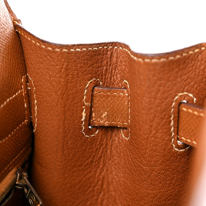 Hermes Courchevel Kelly Sellier 32 Gold 16 of 23