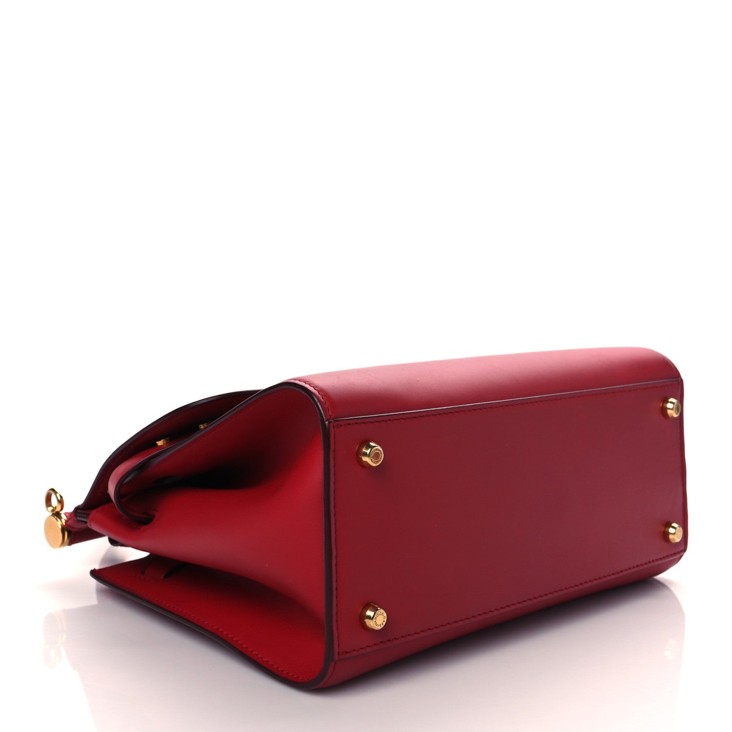 Dolce & Gabbana Vitello Morbido Small Sicily 58 Bag Red 3 of 10