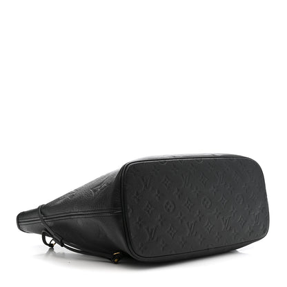 Louis Vuitton Empreinte Monogram Giant Neverfull MM Black 4 of 12