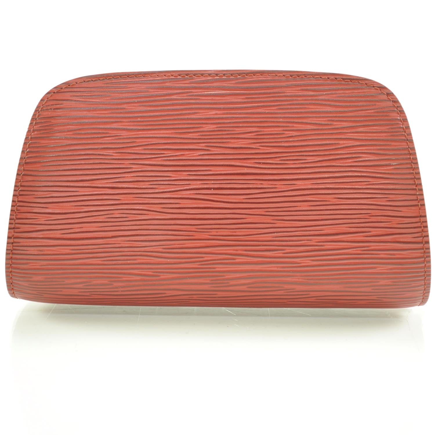 Louis Vuitton Epi Dauphine Cosmetic Pouch Red 4 of 8