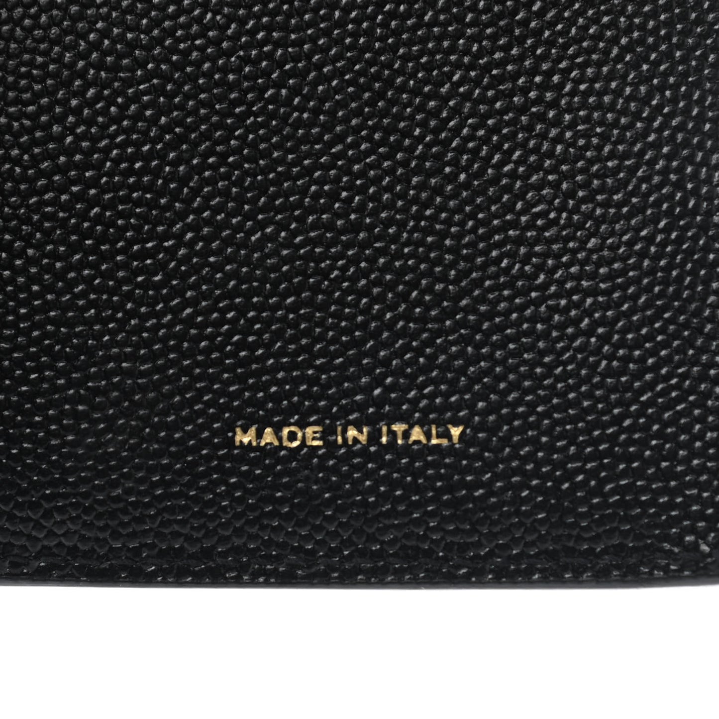 Grain De Poudre Monogram Bi-Fold Wallet Black