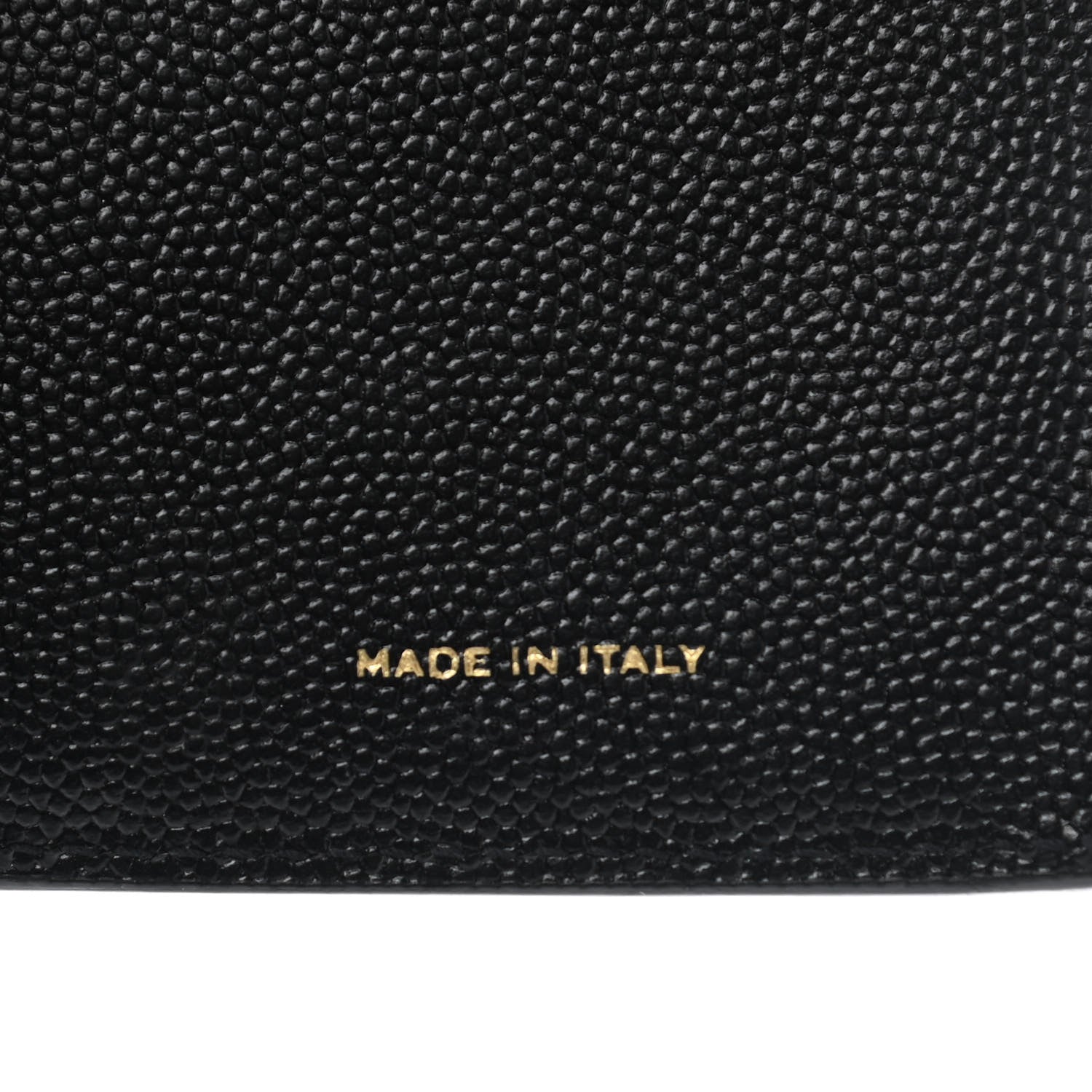 Saint Laurent Grain De Poudre Monogram Bi-Fold Wallet Black 7 of 10