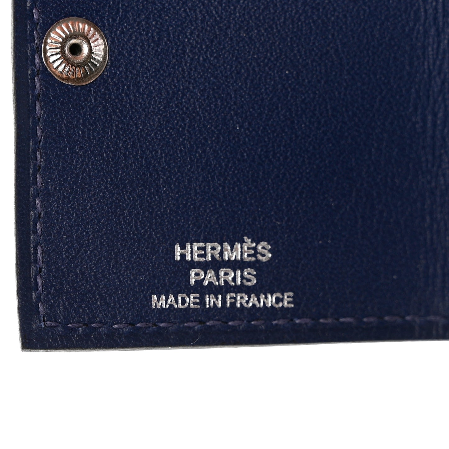 Togo Swift Verso Ulysse Nano Bag Charm Black Bleu Saphir