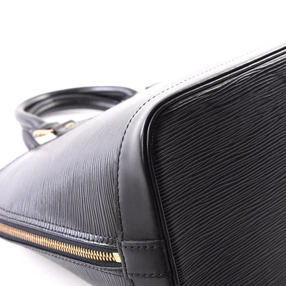Louis Vuitton Epi Alma PM Black 7 of 12