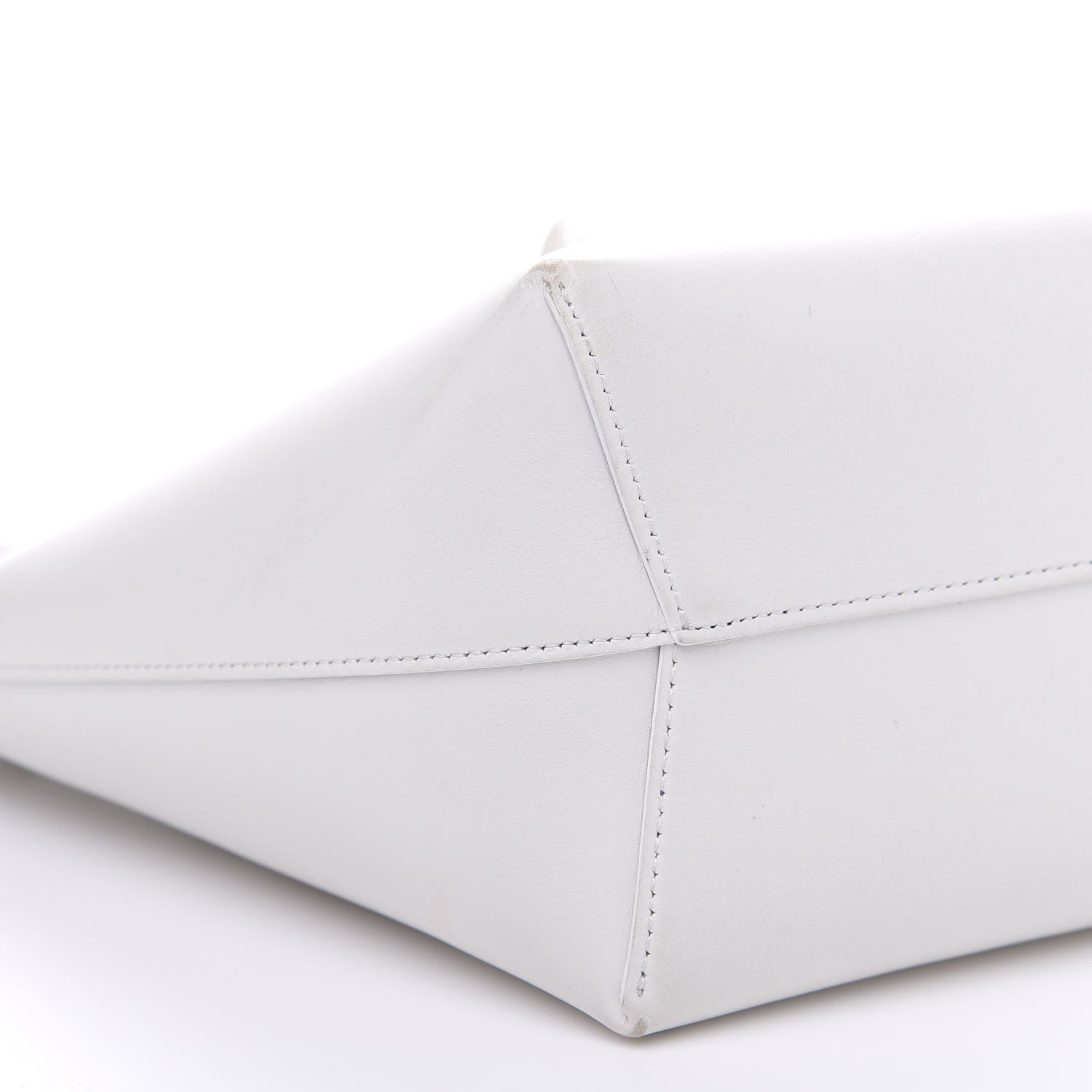 Mansur Gavriel Calfskin Mini Bucket Bag White 8 of 11
