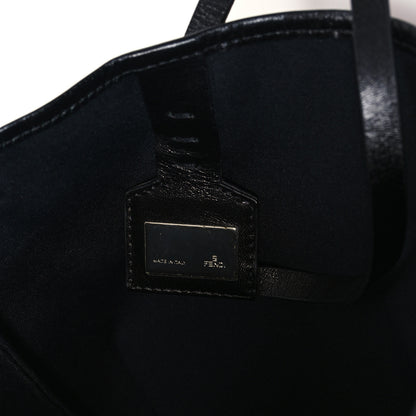 Fendi Zucchino Tote Red Black 7 of 14